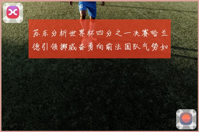 苏东分析世界杯四分之一决赛哈兰德引领挪威奋勇向前法国队气势如虹